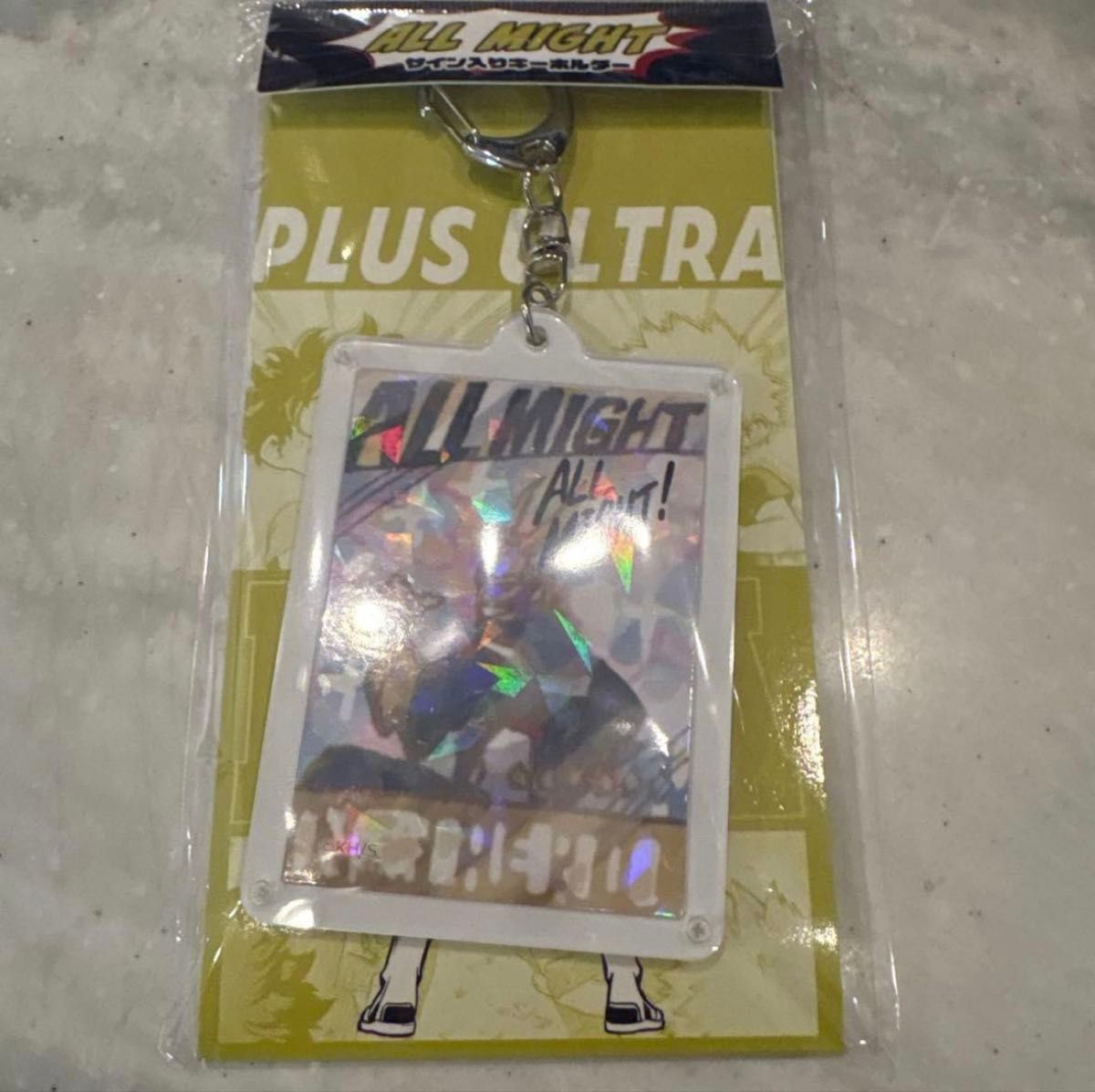 ヒロアカ 僕のヒーローアカデミア フェア オールマイトのサイン入り