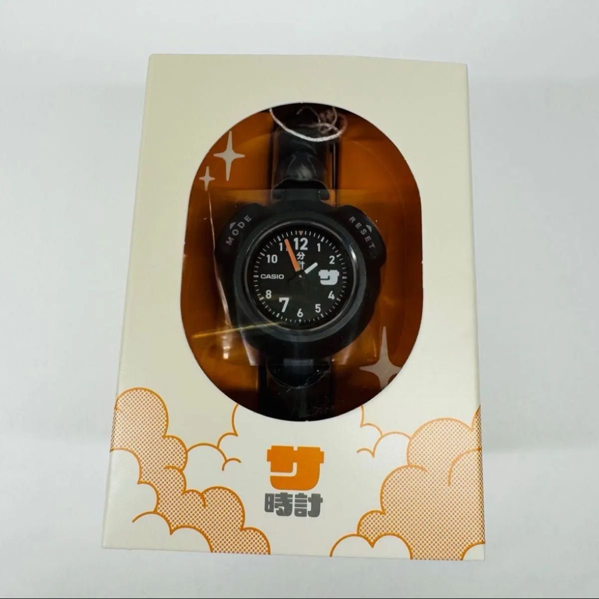 新品 CASIO サ時計 SAN-100H-1BJR サウナ時計 カシオモデル ブラック