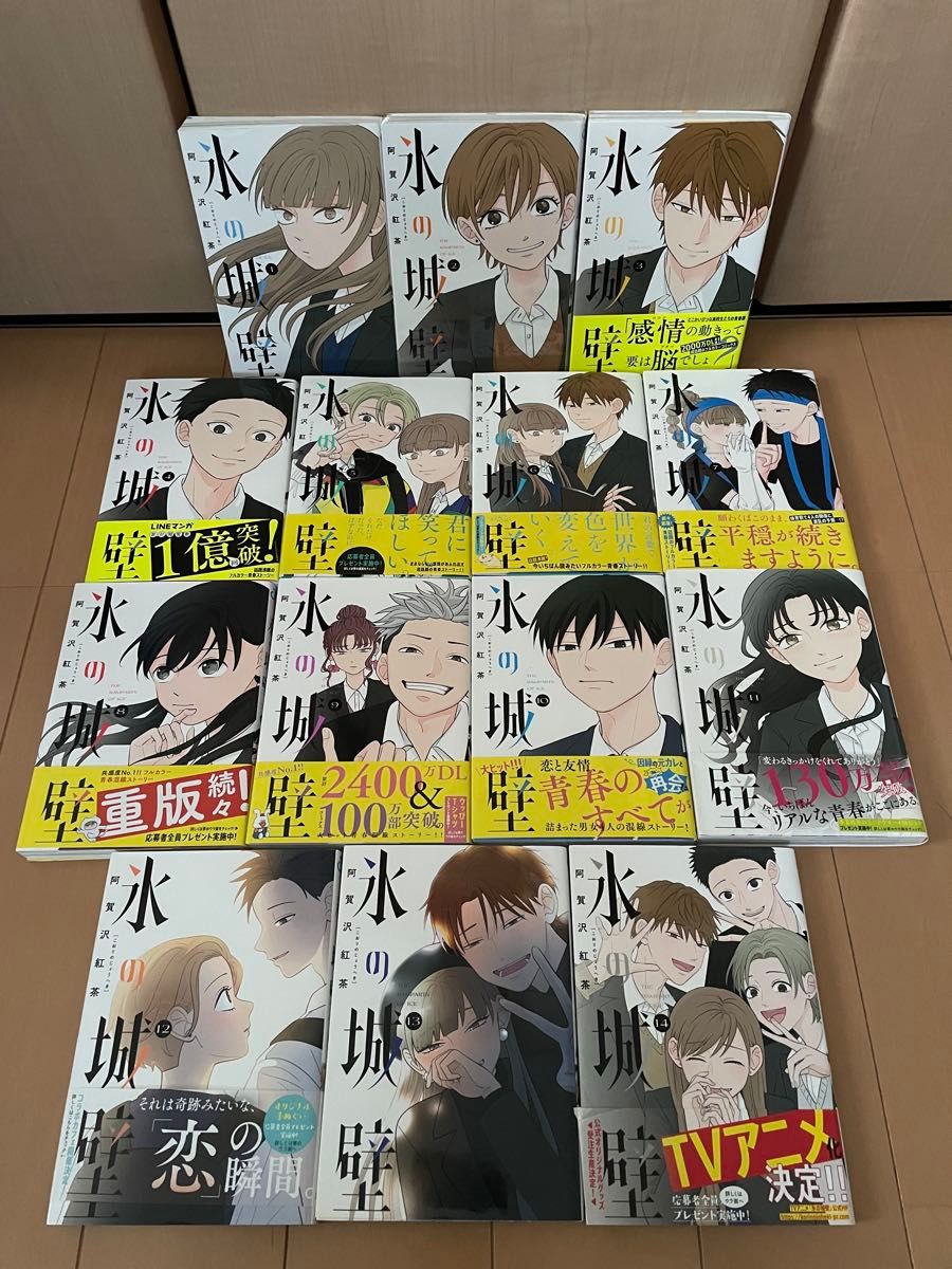 新品・未開封 氷の城壁 全巻 阿賀沢紅茶 全巻セット 集英社 氷の城壁