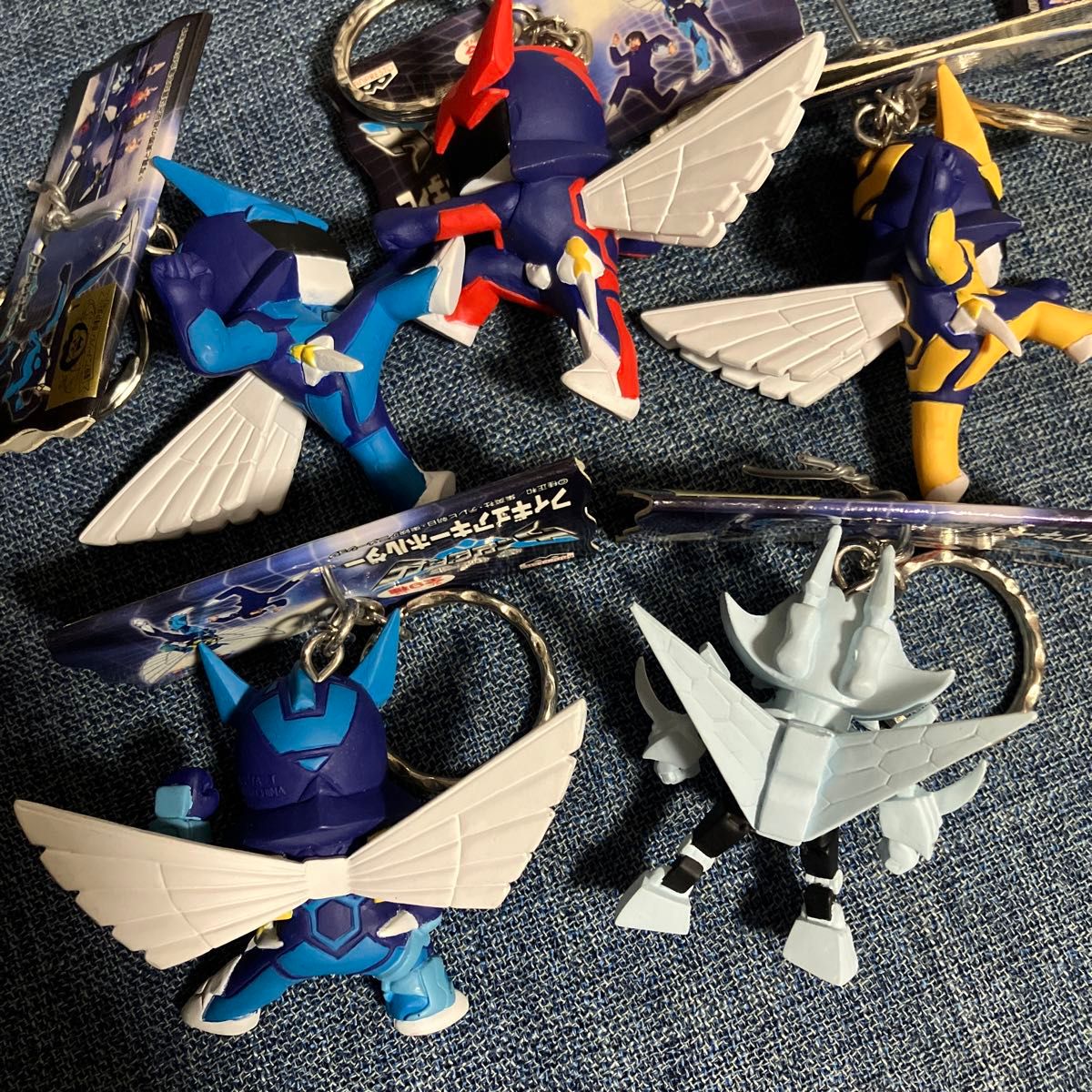 夢戦士ウイングマン フィギュアキーホルダー バンプレスト 全9種