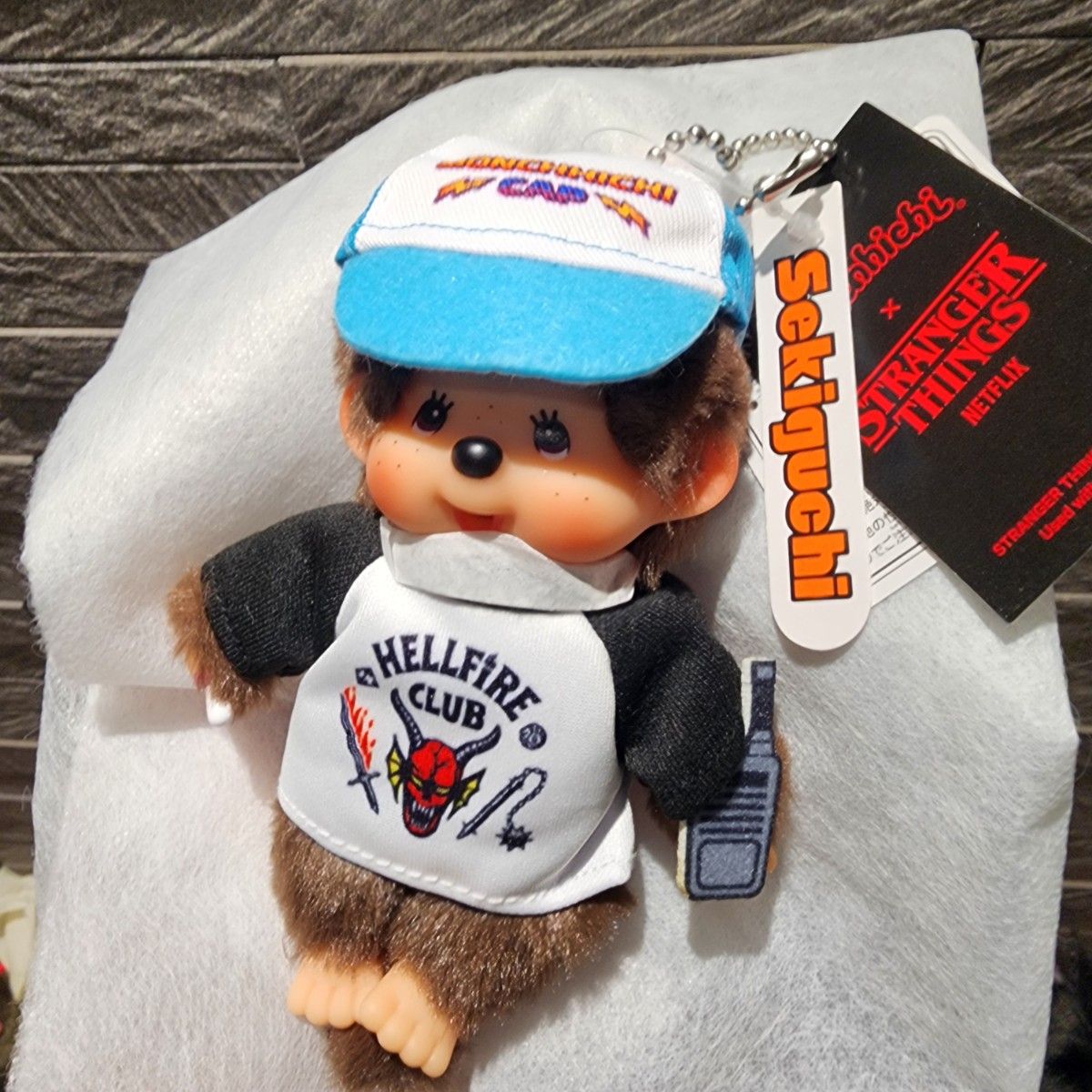 お顔厳選新発売モンチッチ キーチェーン ストレンジャーシングス