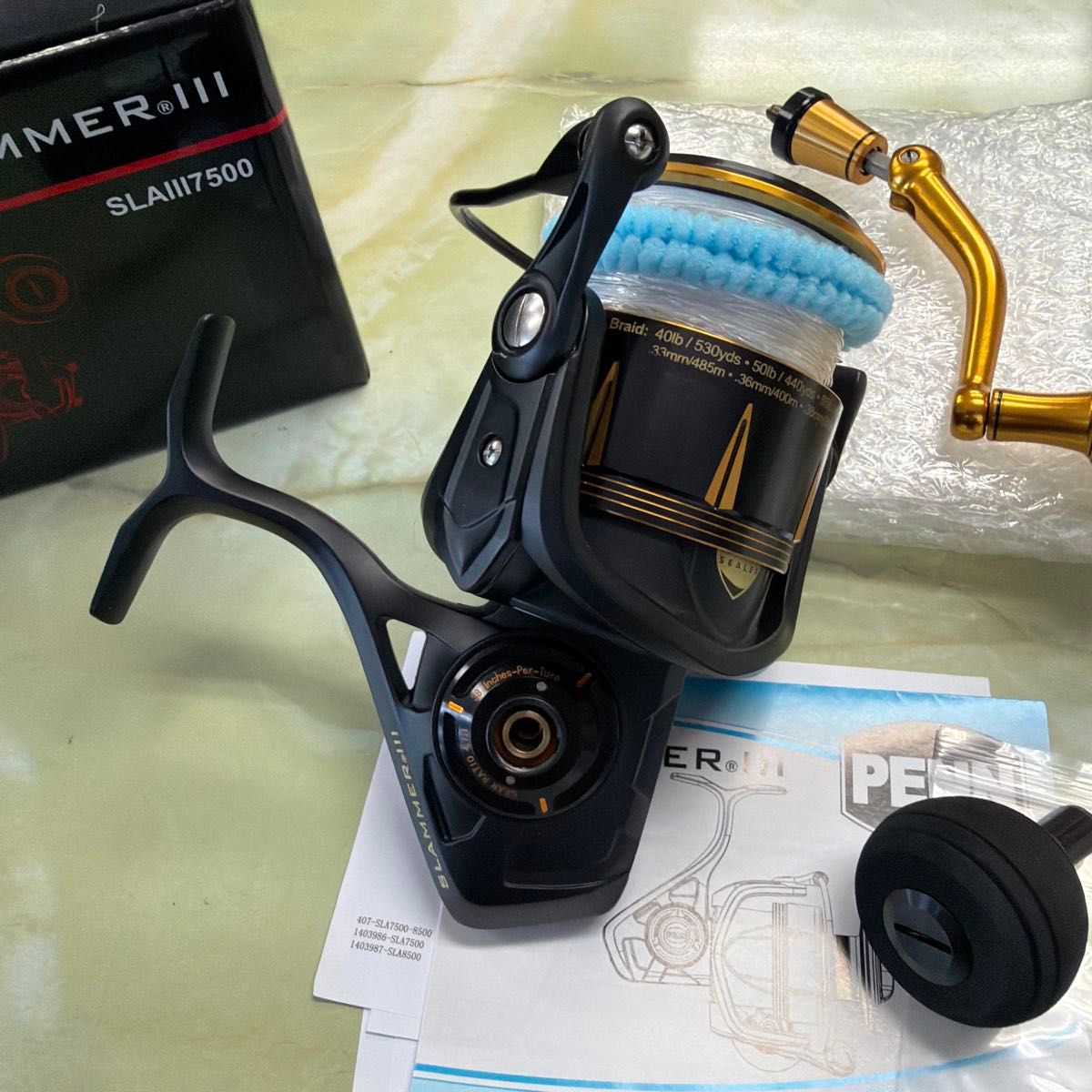 PENN SLAMNER Ⅲ 8500 マグロキャスティング Penn slammerⅢ 8500