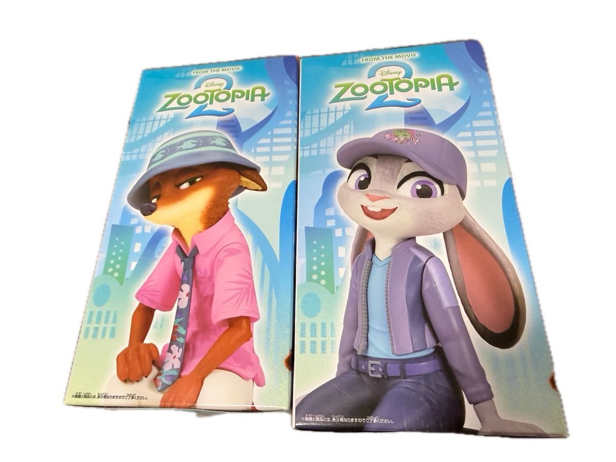 ズートピア2 モニタートップフィギュア ニック・ワイルド ジュディ