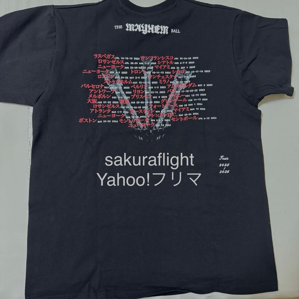 Lady Gaga【レディー・ガガ】MAYHEM 日本限定 踊るか死ぬか Tシャツ M