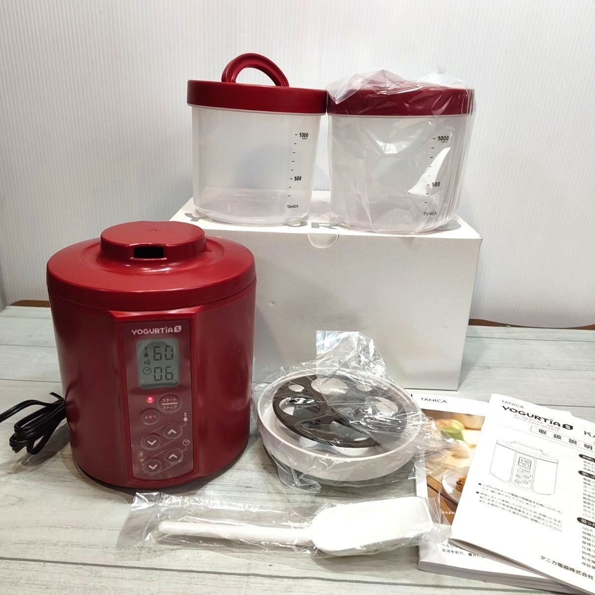 タニカ ヨーグルティアS YS-02赤 1000ml 楽天市場】【公式最新モデル