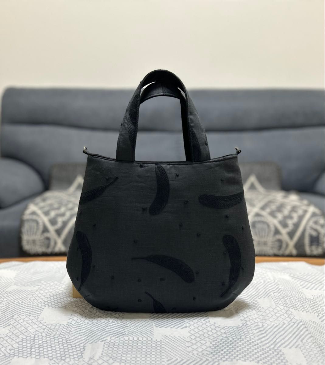 ハンドメイド ミナペルホネン featherdance コロりんトート｜Yahoo