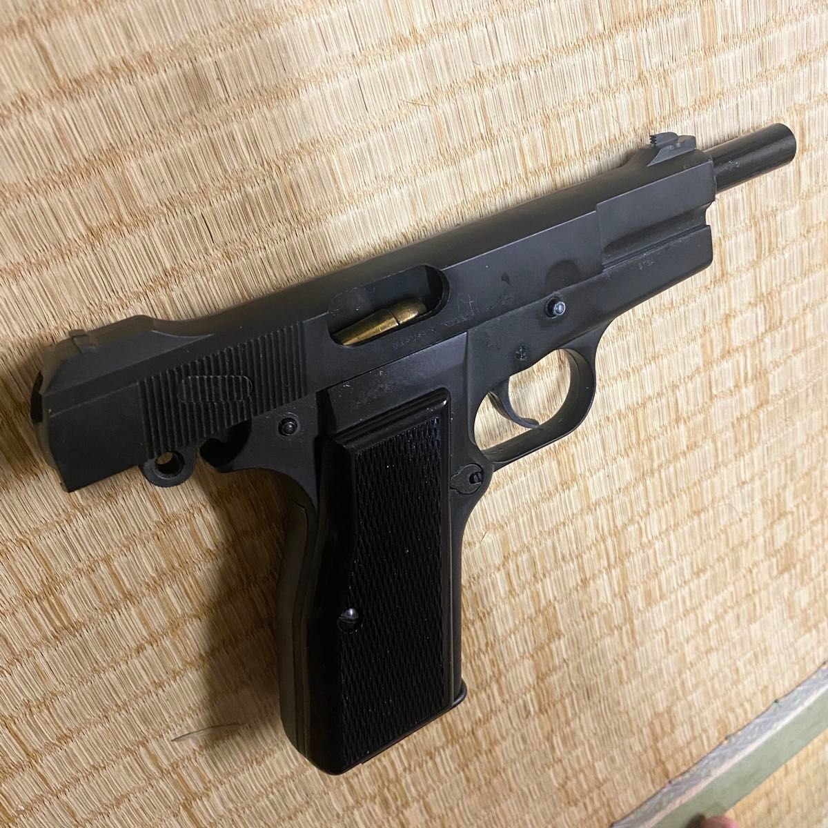 当時物 マルシンブローニング・ハイパワー MkⅠ ABS モデルガン