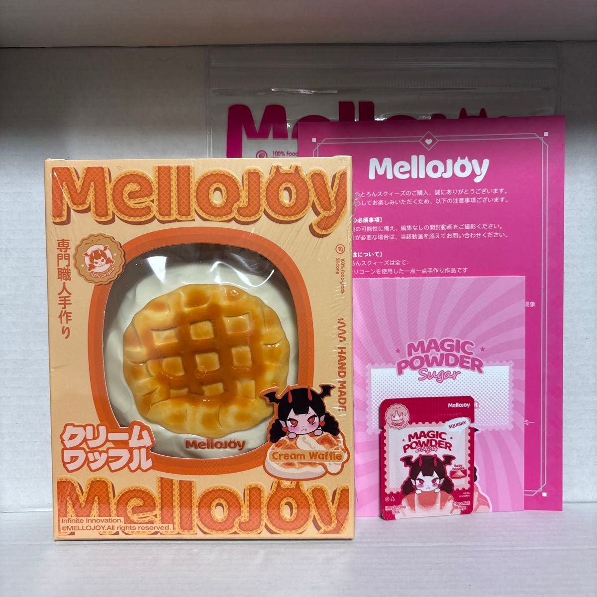 Mellojoy クリームワッフル まる mellojoy メロジョイ スクイーズ