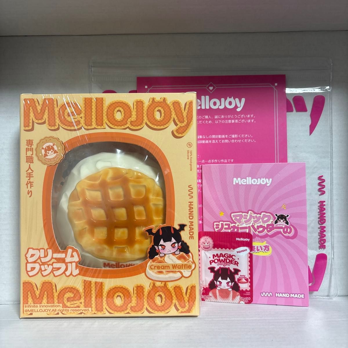 く*み様 メロジョイ Mellojoy クリームワッフル まる バター 未開封