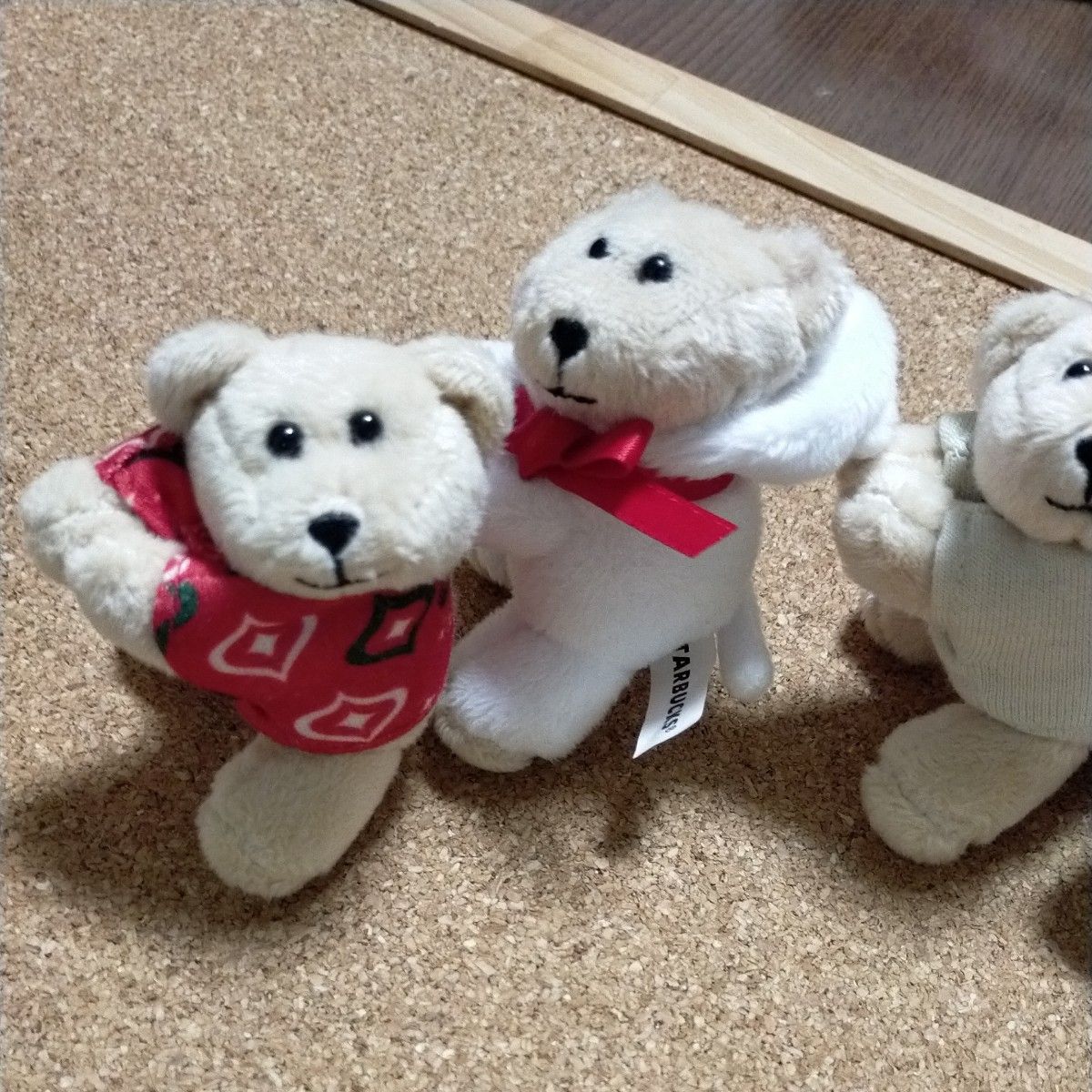 美品】 スターバックス ベアリスタ ぬいぐるみ 5個セット スタバ