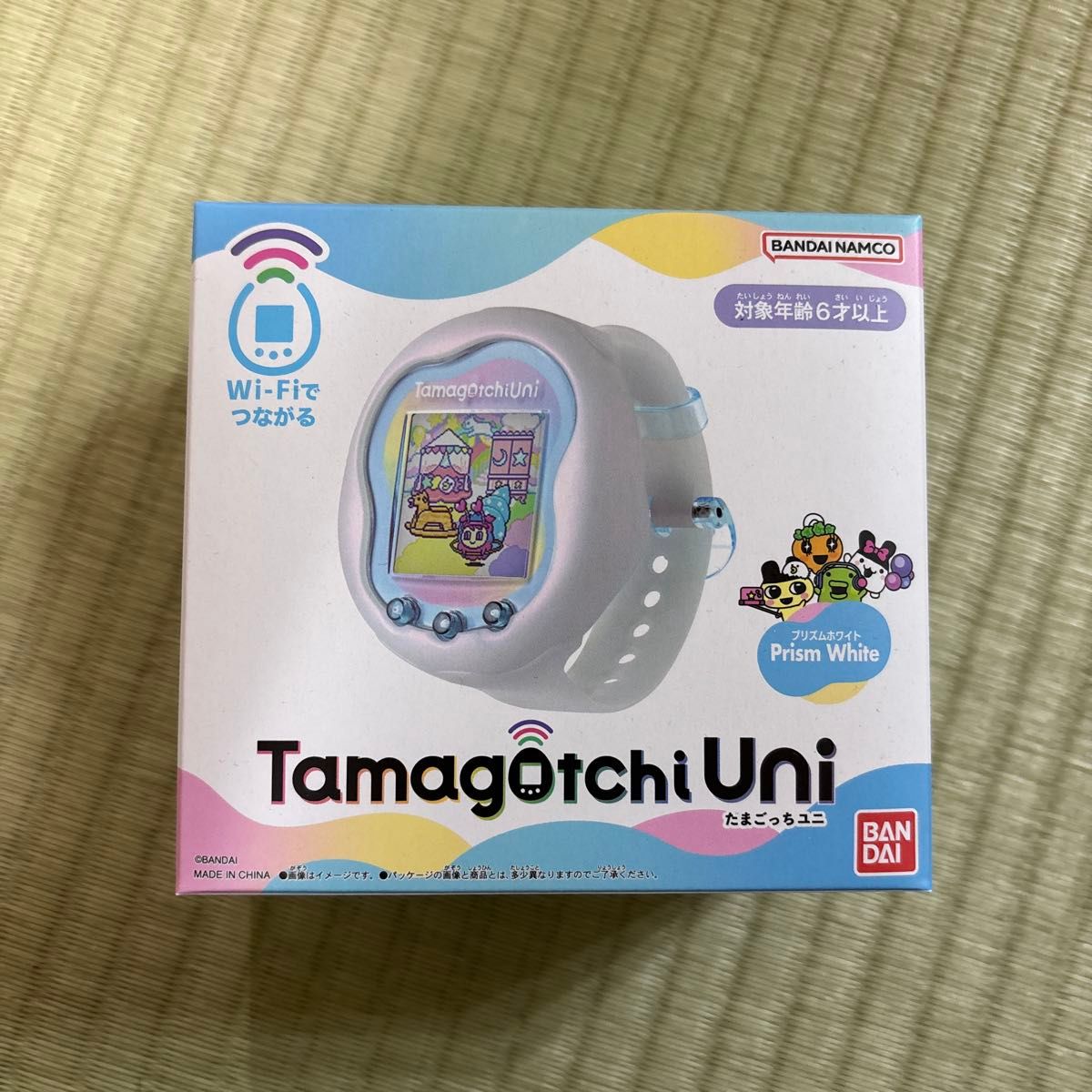新品・未開封】たまごっちユニ プリズムホワイト Tamagotchi Uni Prism
