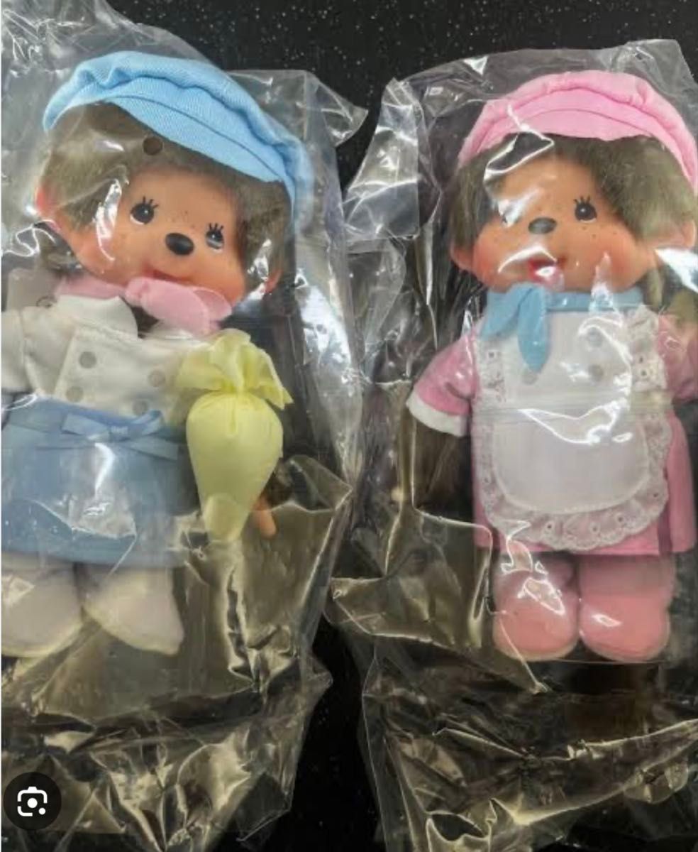 新品タグ付き モンチッチ 東京駅限定 パティスリー 男の子 女の子