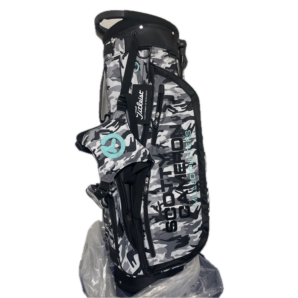 新品未使用 スコッティキャメロン キャディバッグ スタンド式 迷彩