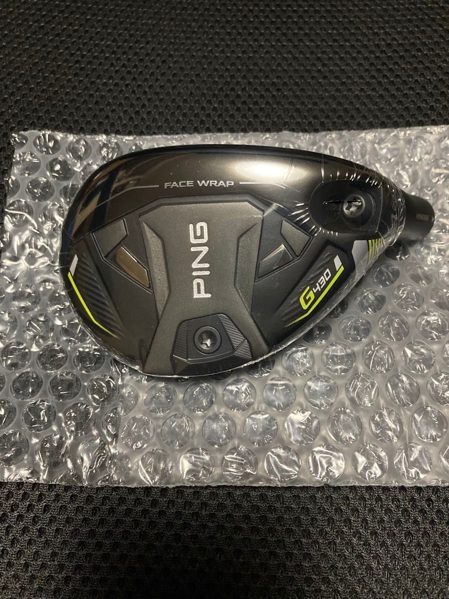 未使用品 PING G430 ハイブリッド ヘッド単品 4U 22度 ヘッドカバー付