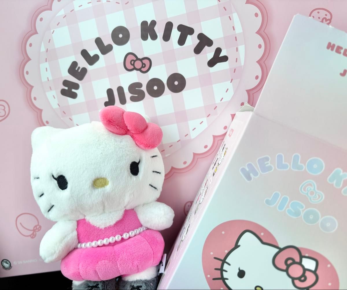 BLACKPINK ブラックピンク ジス キティ コラボ 韓国限定 マスコット