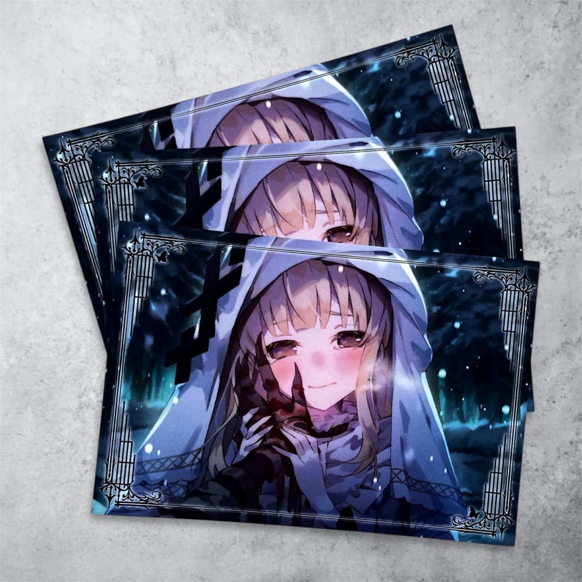 魔法少女ノ魔女裁判 まのさば ポストカード 氷上メルル メルル｜Yahoo