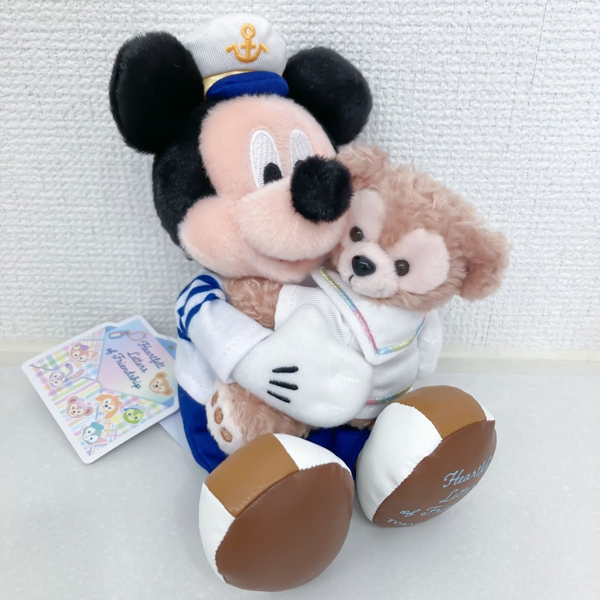 ディズニー ハートフェルト レターズ オブフレンドシップ ぬいば