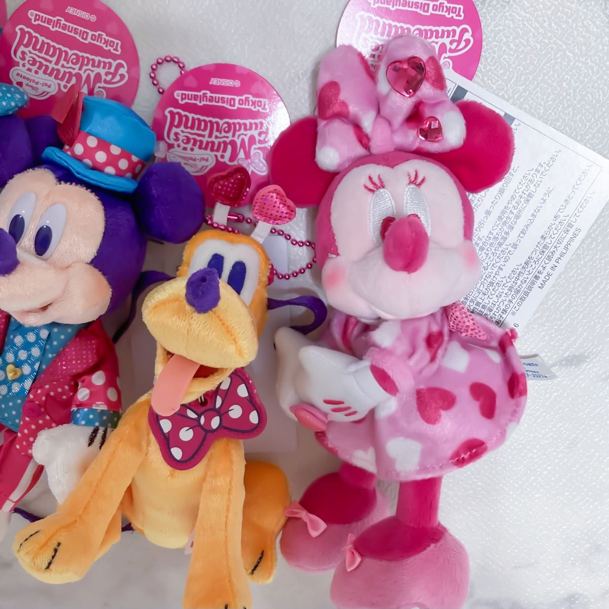 ディズニー パルパルーザ ミニー ファンダーランド ミニパル チャーム