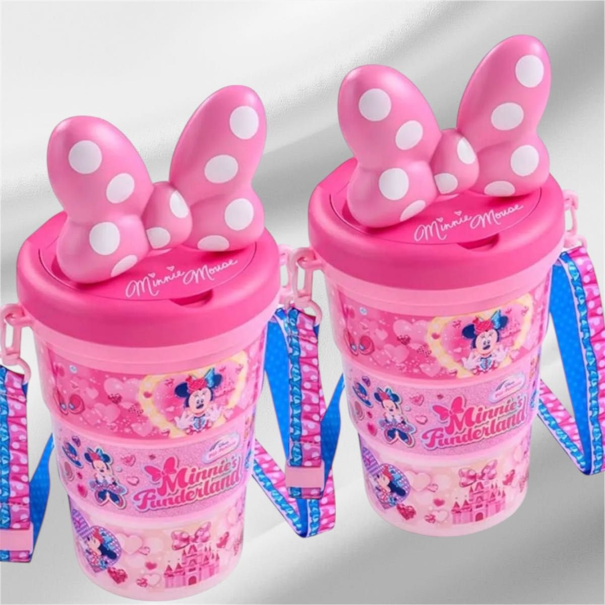 2点セット 未使用タグ付 ミニー ポップコーンバケットパルパルーザ