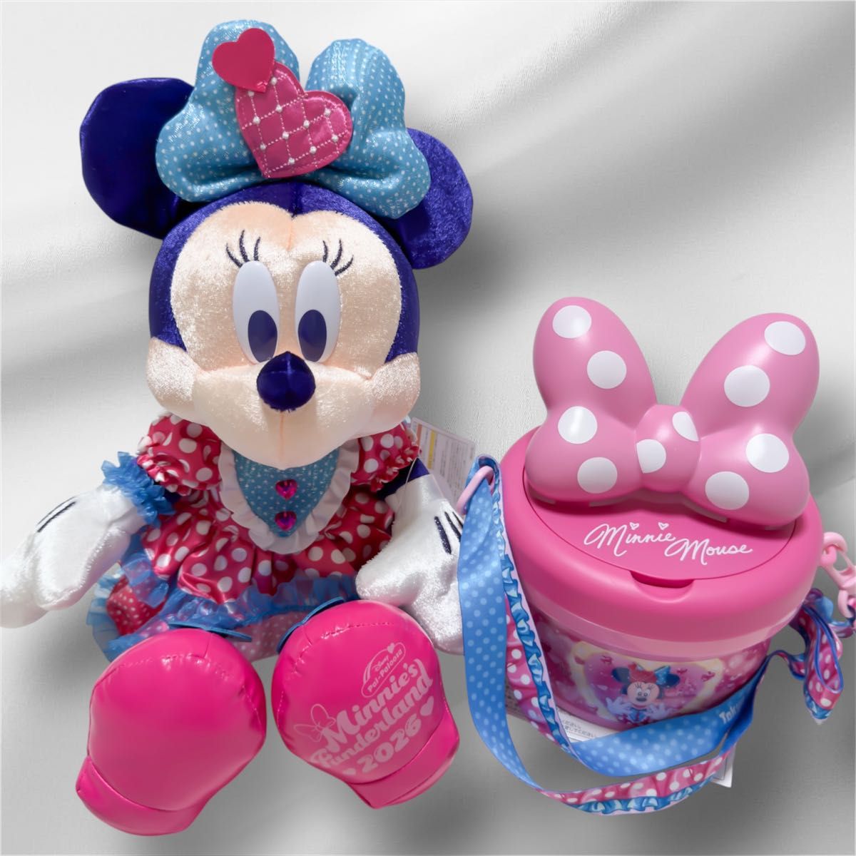 ラスト1点 ディズニー ミニー ファンダーランド ポップコーンバケット