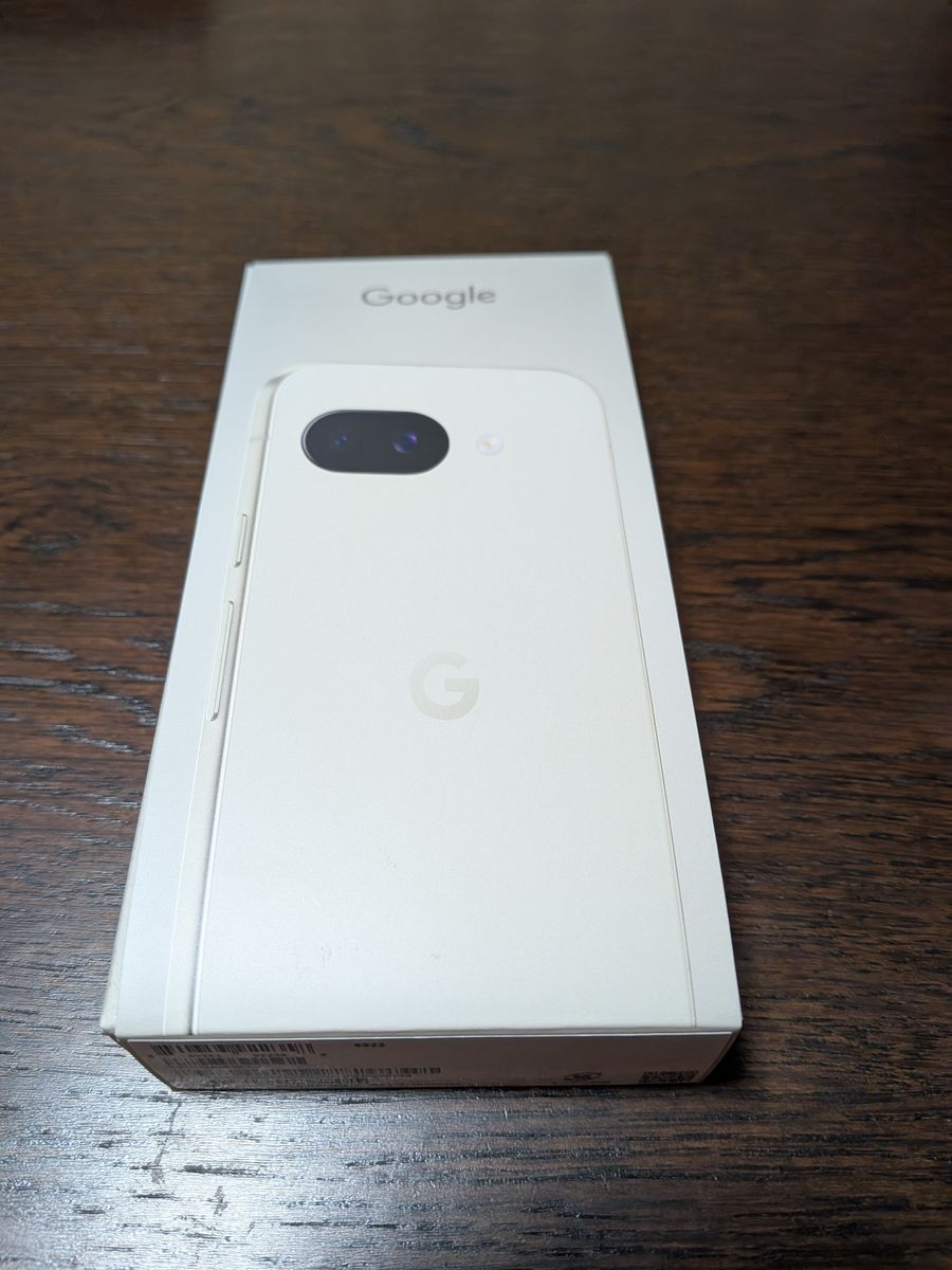 新品未使用 通電確認のみ Google Pixel 9a ホワイト 本体 Google Pixel