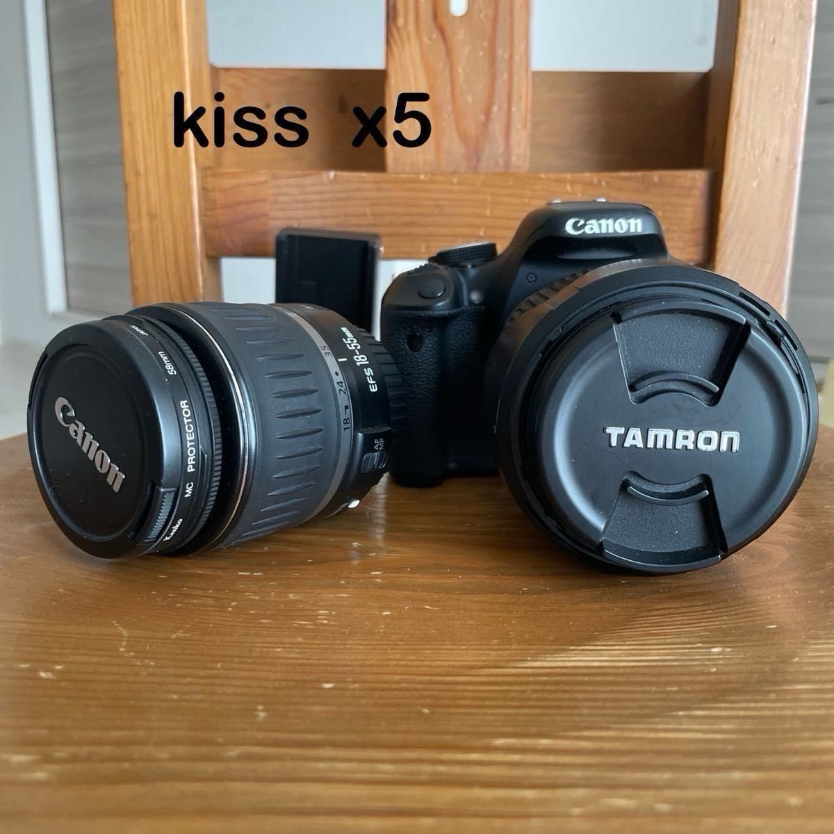 美品】 Canon EOS Kiss X5 デジタル一眼／TAMRON 18-270mm F3 5-6 3 Di