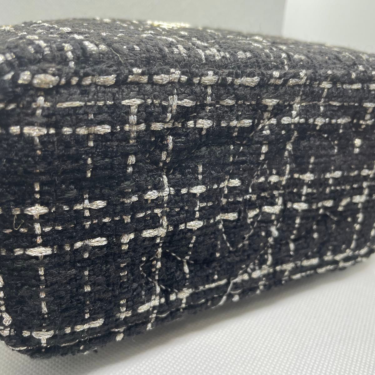 CHANEL ノベルティ ショルダーバッグ バニティ ツイード シャネル VIP