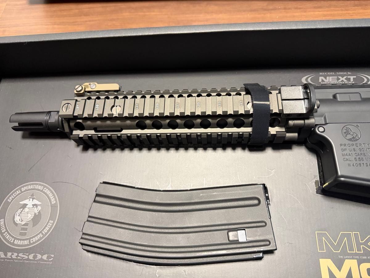 東京マルイ 次世代電動ガン Mk18 MOD1 MK18 予備多弾マガジン付き