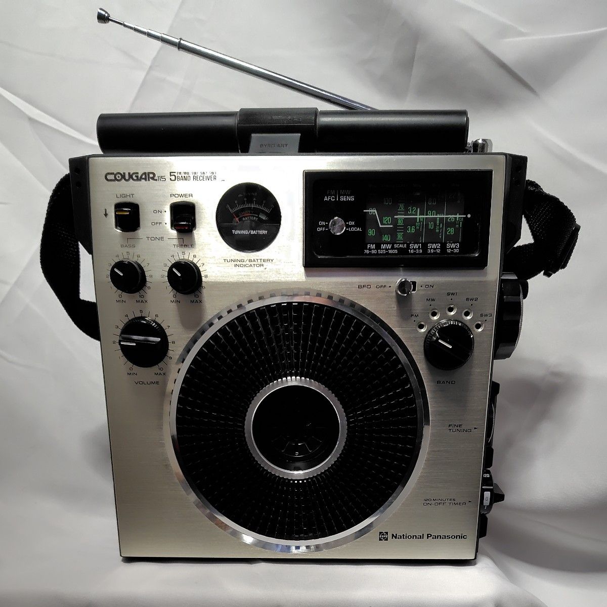 往年の名機 希少な極上美品 ナショナル パナソニック RF-1150 クーガー