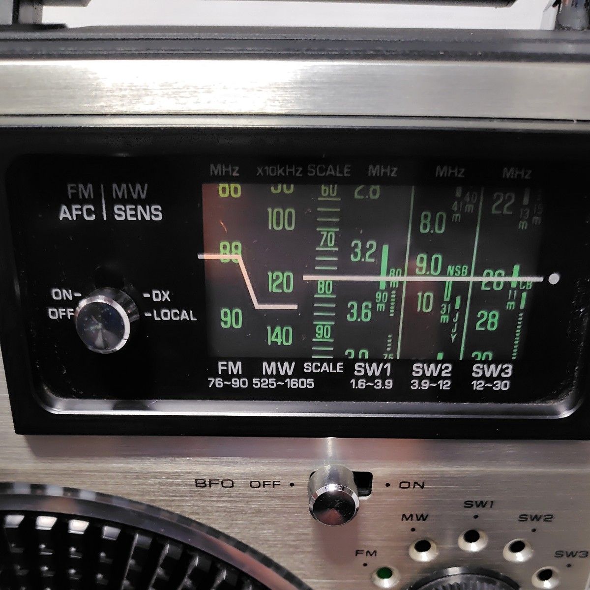 往年の名機 希少な極上美品 ナショナル パナソニック RF-1150 クーガー