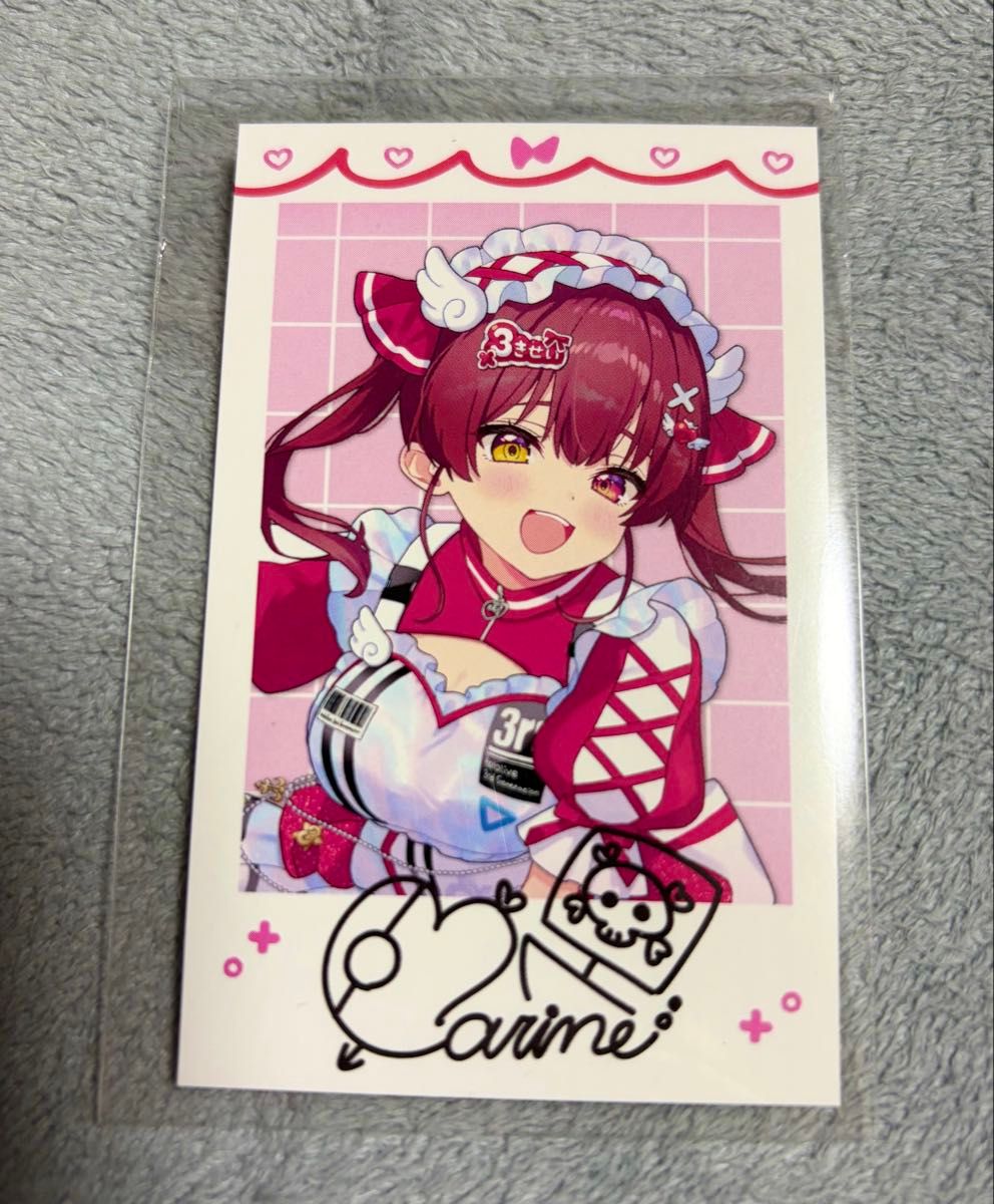 ホロライブ 3期生 1st EPきゅるるん大作戦 チェキ風カード 宝鐘マリン