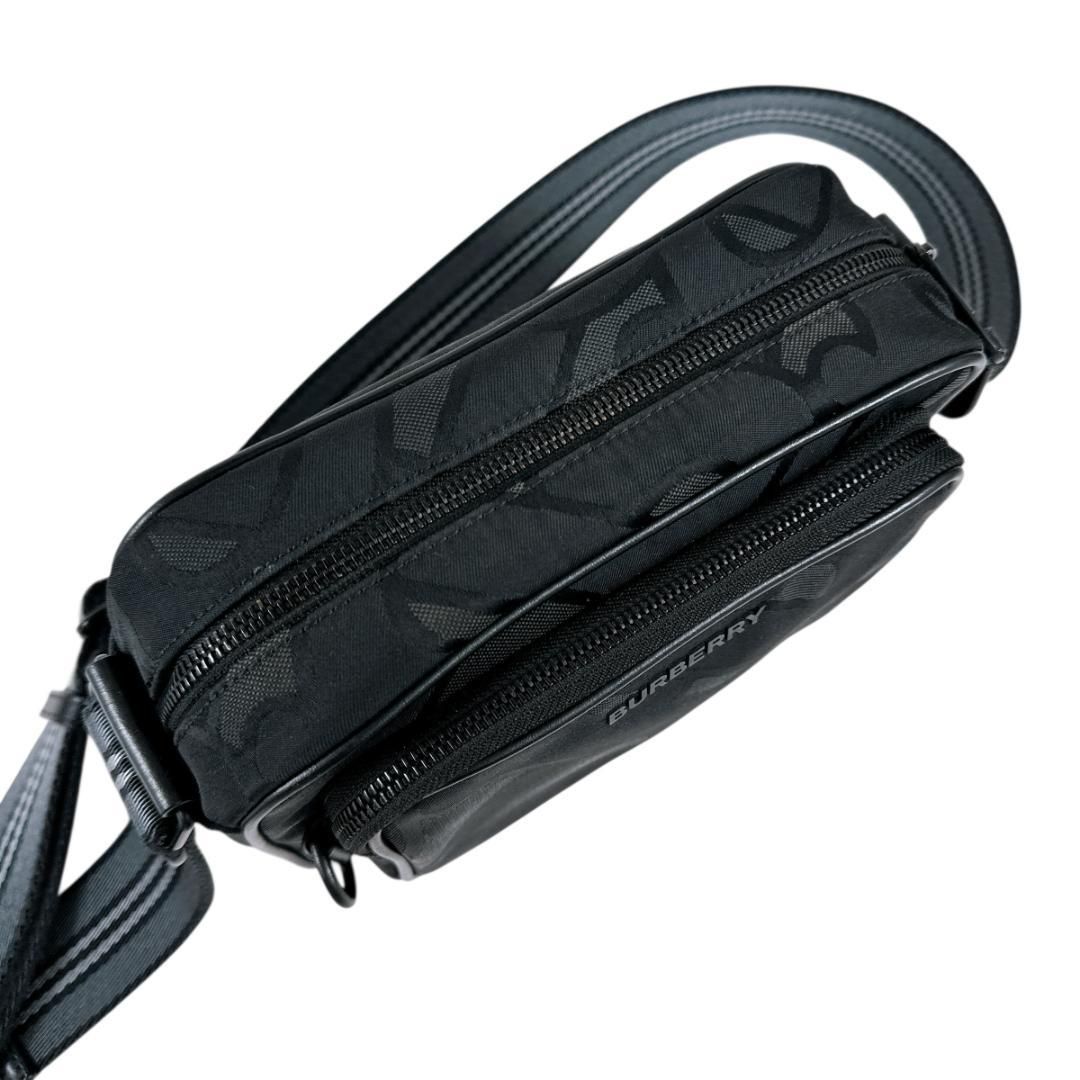 BURBERRY バーバリー TB モノグラム ジャカード パディバッグ クロス