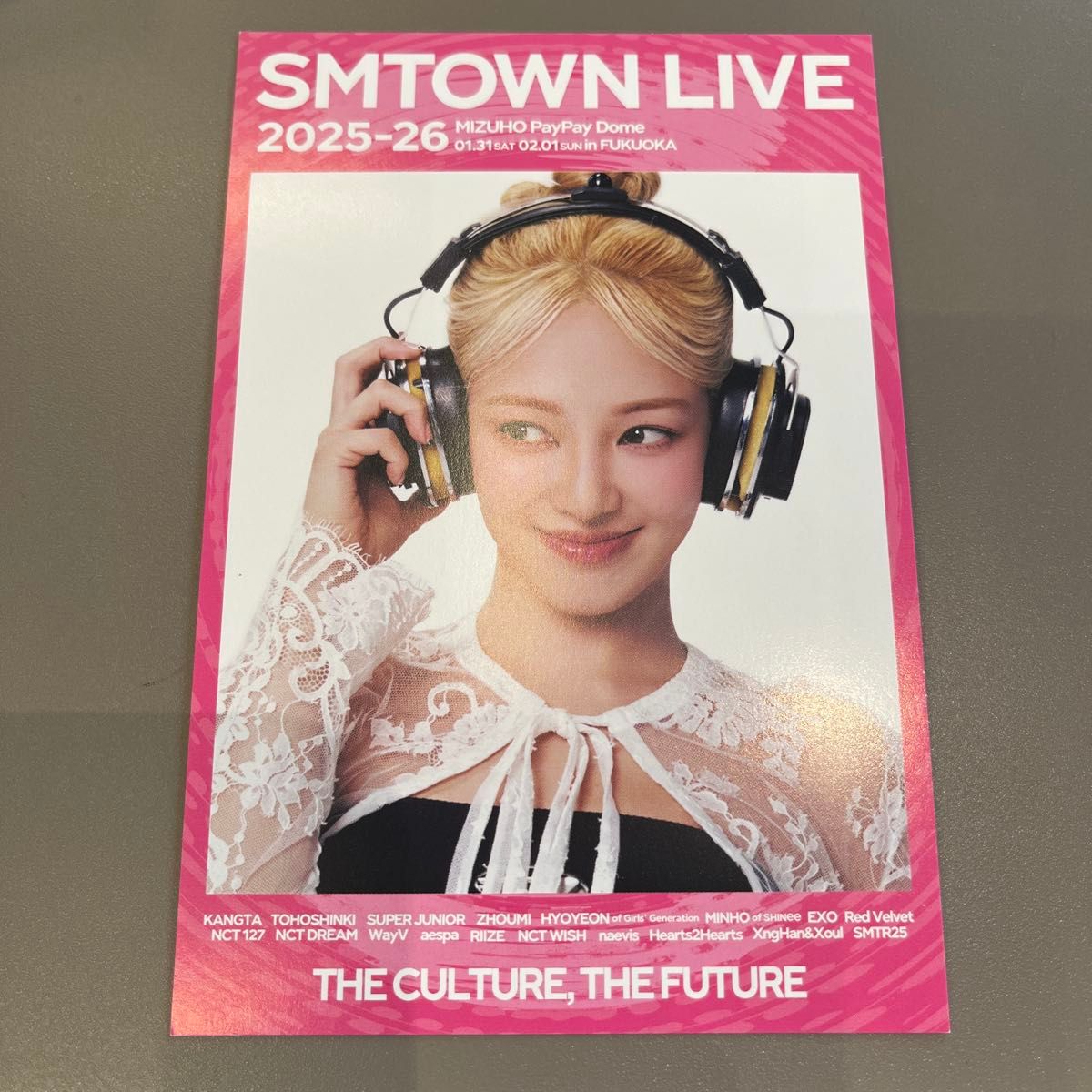 ヒョヨン 特典 ポストカード smtown 2025-26 smt bus 少女時代｜Yahoo