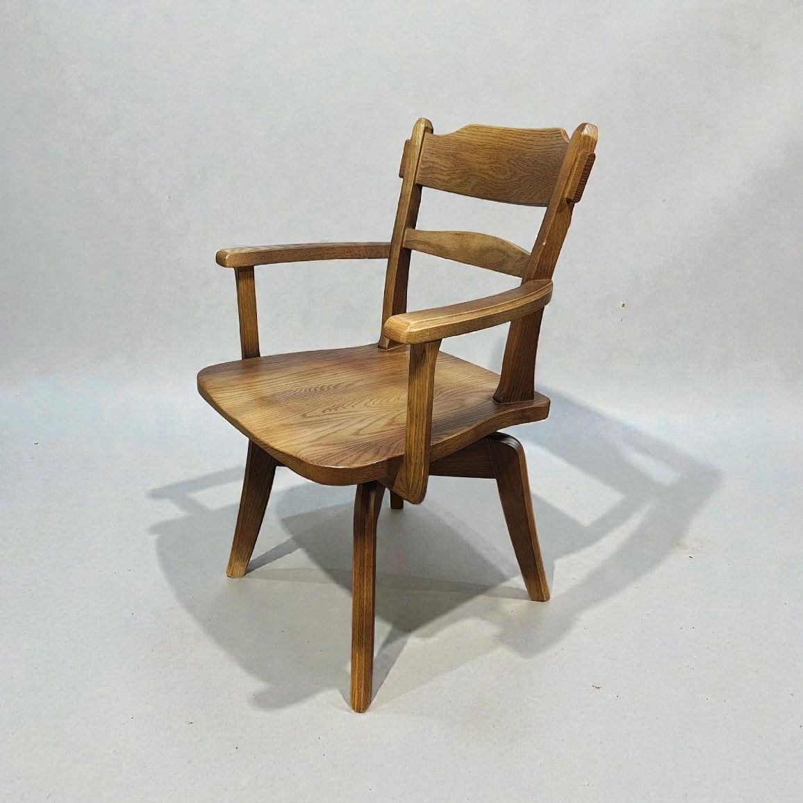 美品 飛騨家具 ibata イバタ ダイニングチェア 回転椅子 イバタ