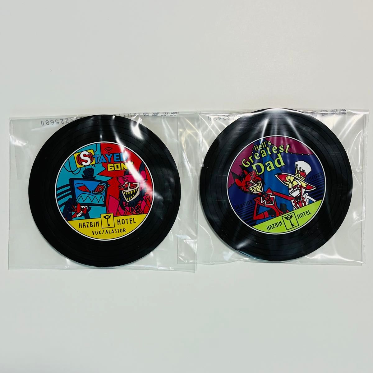 HAZBIN HOTEL ハズビンホテル ハズビン 一番くじ G賞 レコード風ラバー