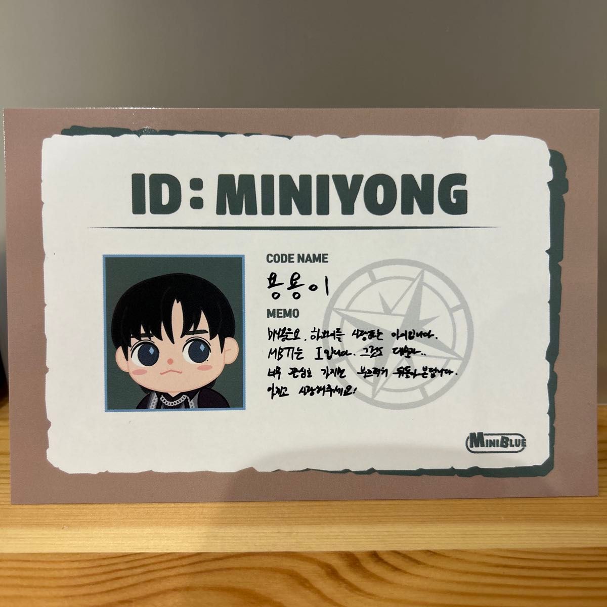 CNBLUE IDカード MINIBLUE ヨンファ｜Yahoo!フリマ（旧PayPayフリマ）