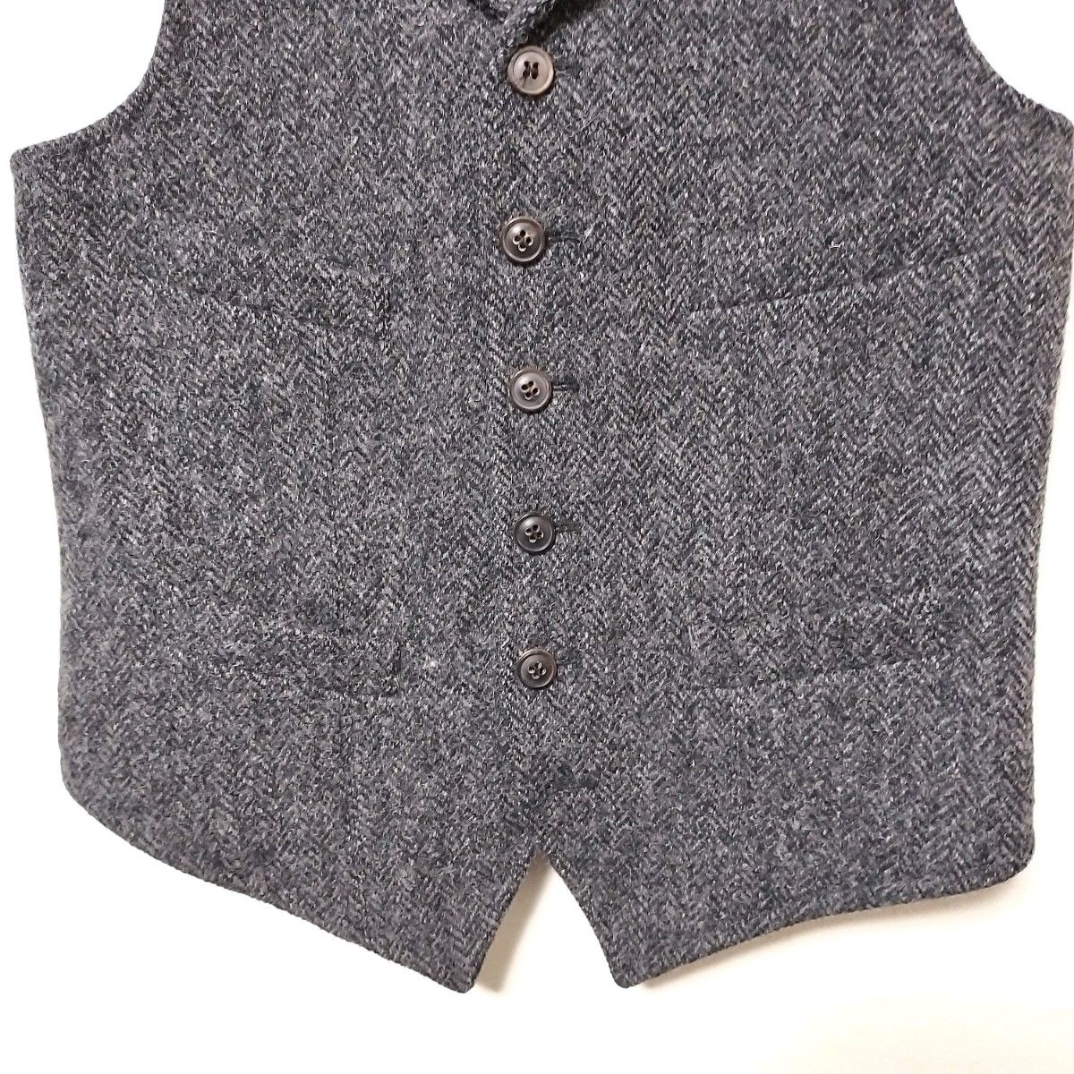 Nigel Cabourn HARRIS TWEED MALLORY VEST ナイジェルケーボン ハリス
