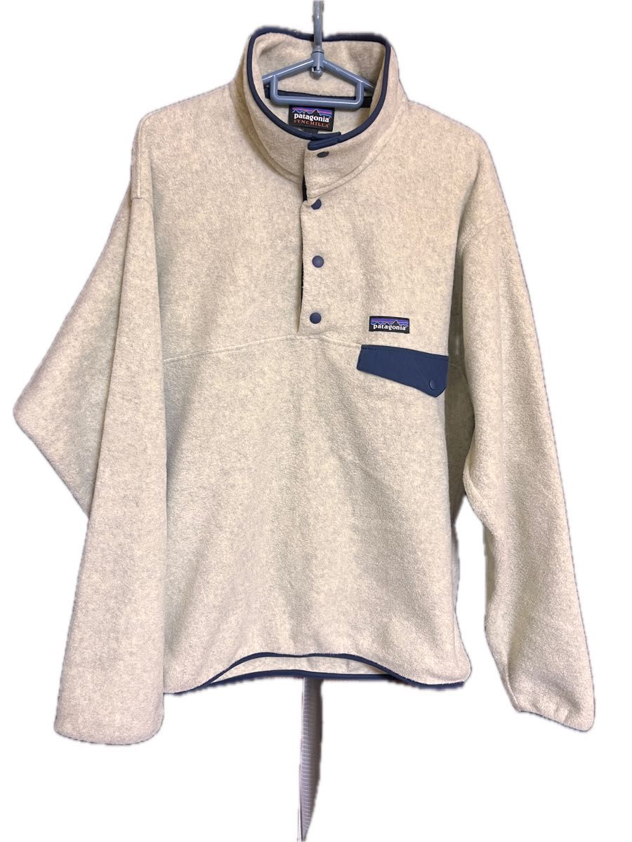 patagonia ライトウェイトシンチラ スナップT オートミール Mサイズ
