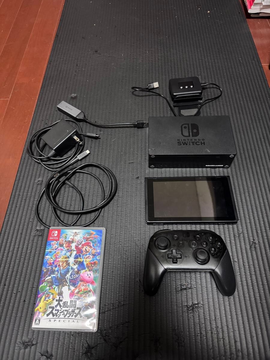 動作確認済】Nintendo Switch 初代 本体 プロコン ジョイコン無 動作