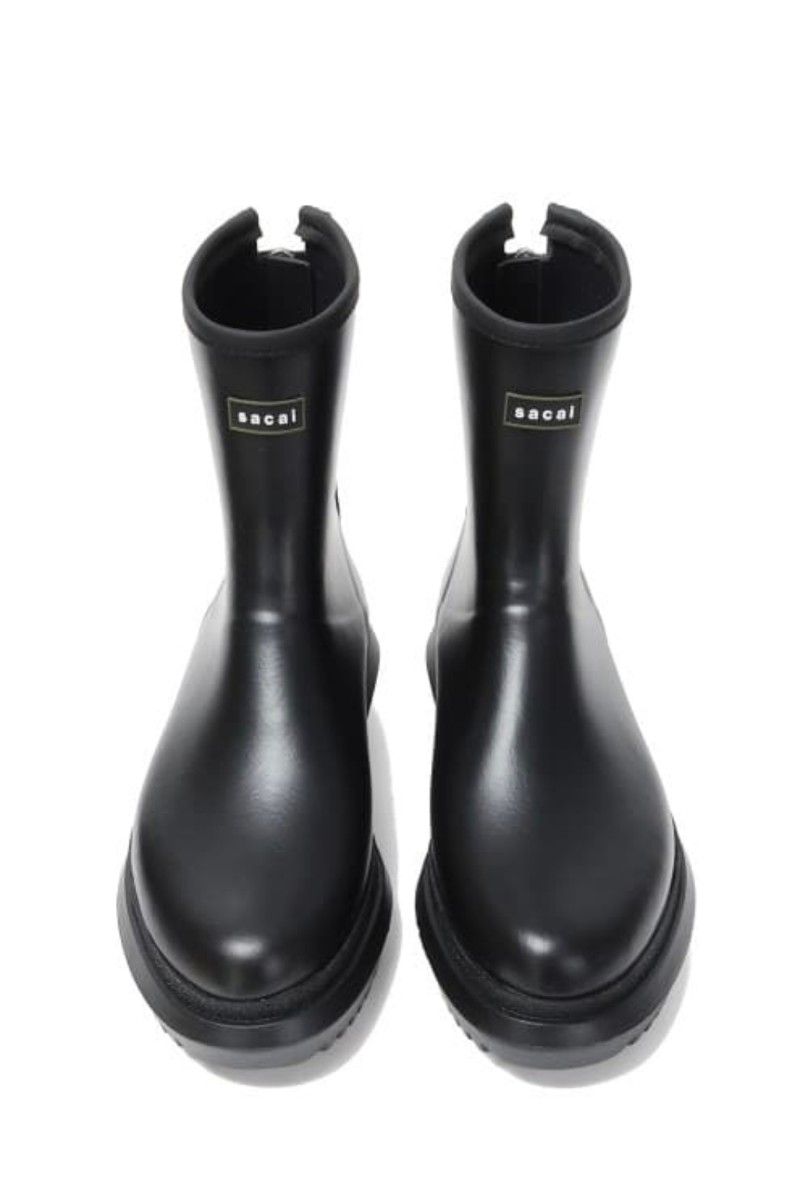 新品】sacai サカイ ラバーブーツ BLACK Lサイズ｜Yahoo!フリマ（旧