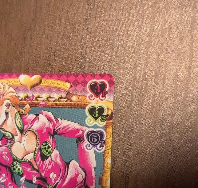 激レア】 ジョジョの奇妙な冒険 ABCカード J-490 ジョルノ