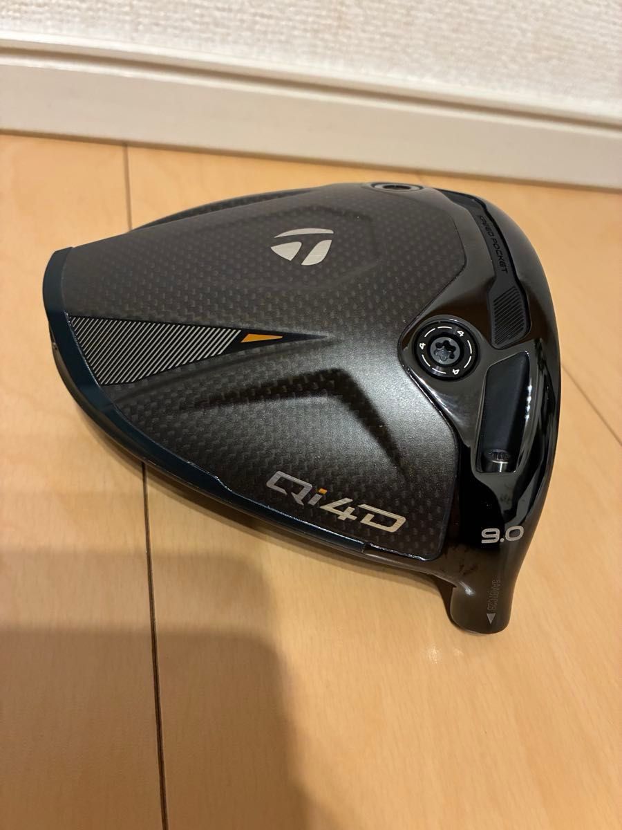 新品】テーラーメイド Qi4Dドライバー9 0° ヘッドのみ ガラス