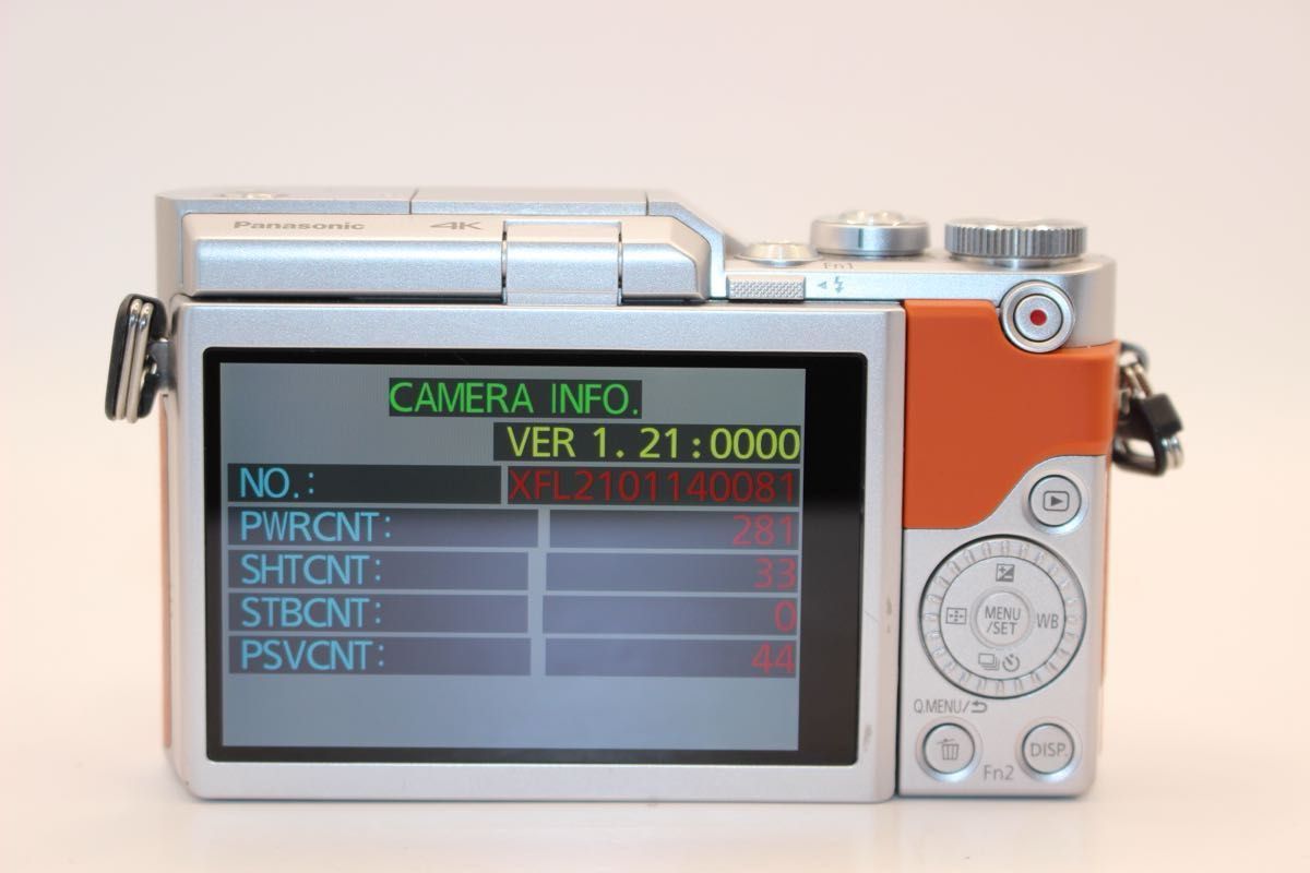 お買い得 新品級ショット数33回 LUMIX DC-GF10 レンズキット