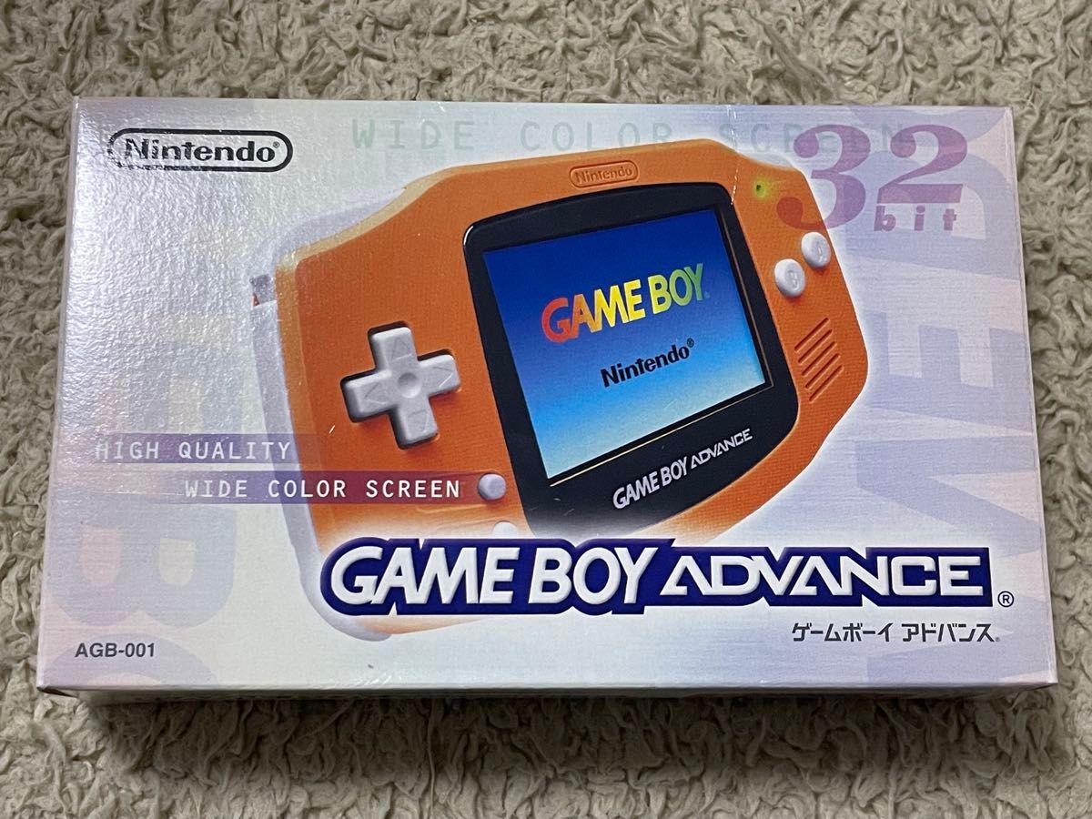 ゲームボーイアドバンス オレンジ 箱 説明書 Nintendo AGB-001｜Yahoo
