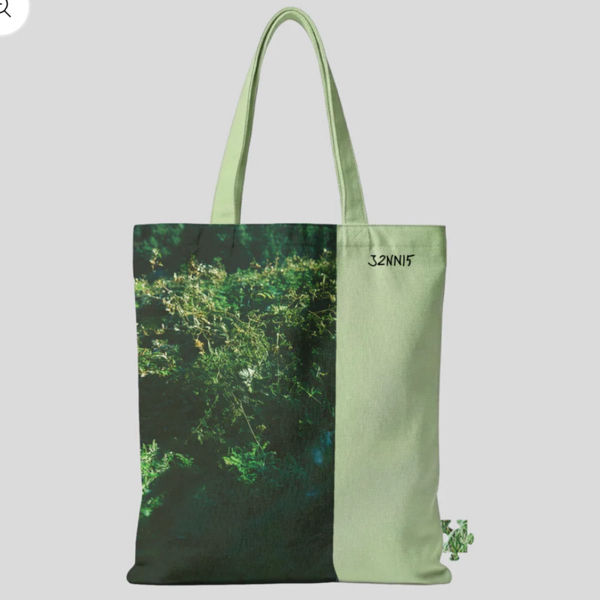 JENNIE 写真展 トートバッグ グリーン ジェニ BLACKPINK｜Yahoo!フリマ