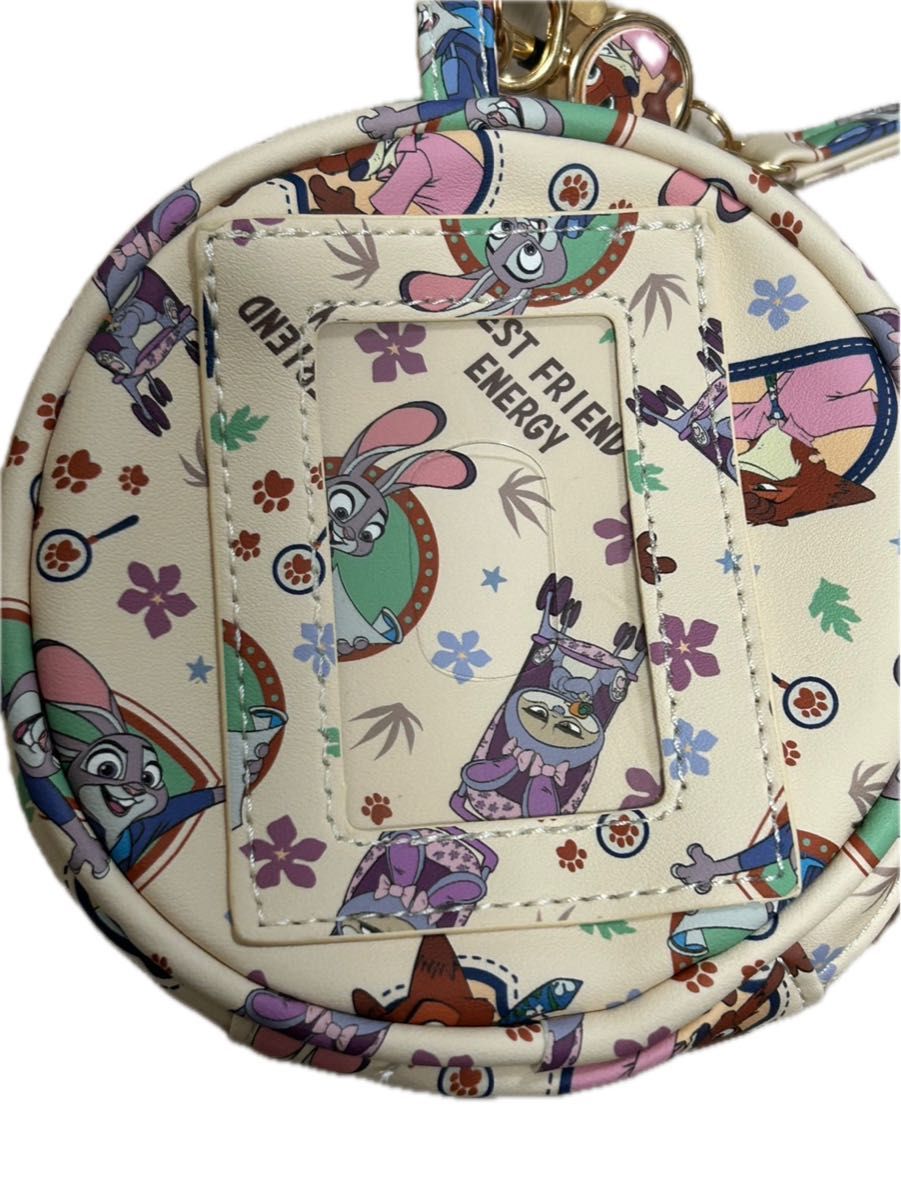 ズートピア2 ジュディ ニック リール付きパスケース ポーチ 定期入れ