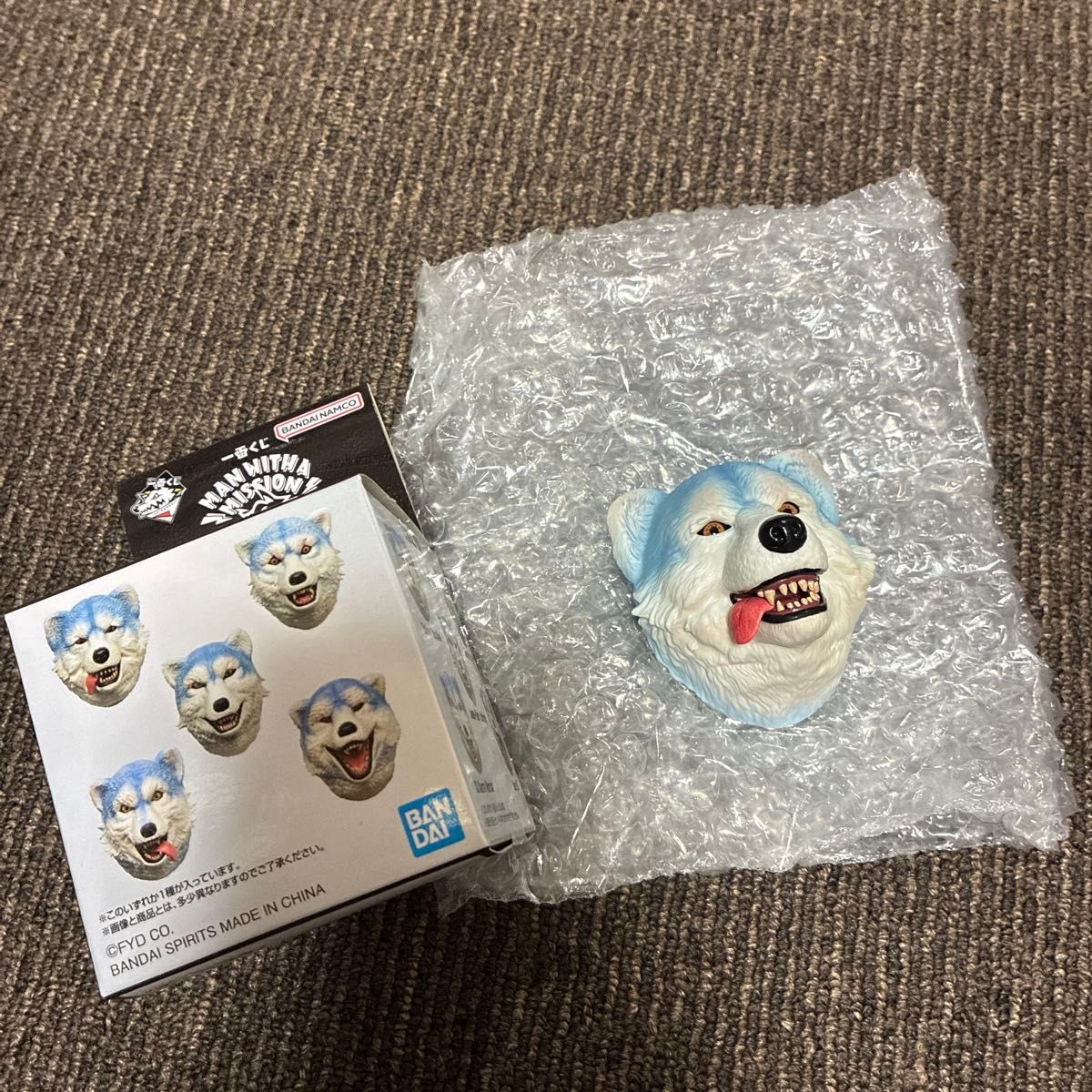 一番くじ MAN WITH 15th H賞 MWAM フェイスマグネット 3種他 一番くじ