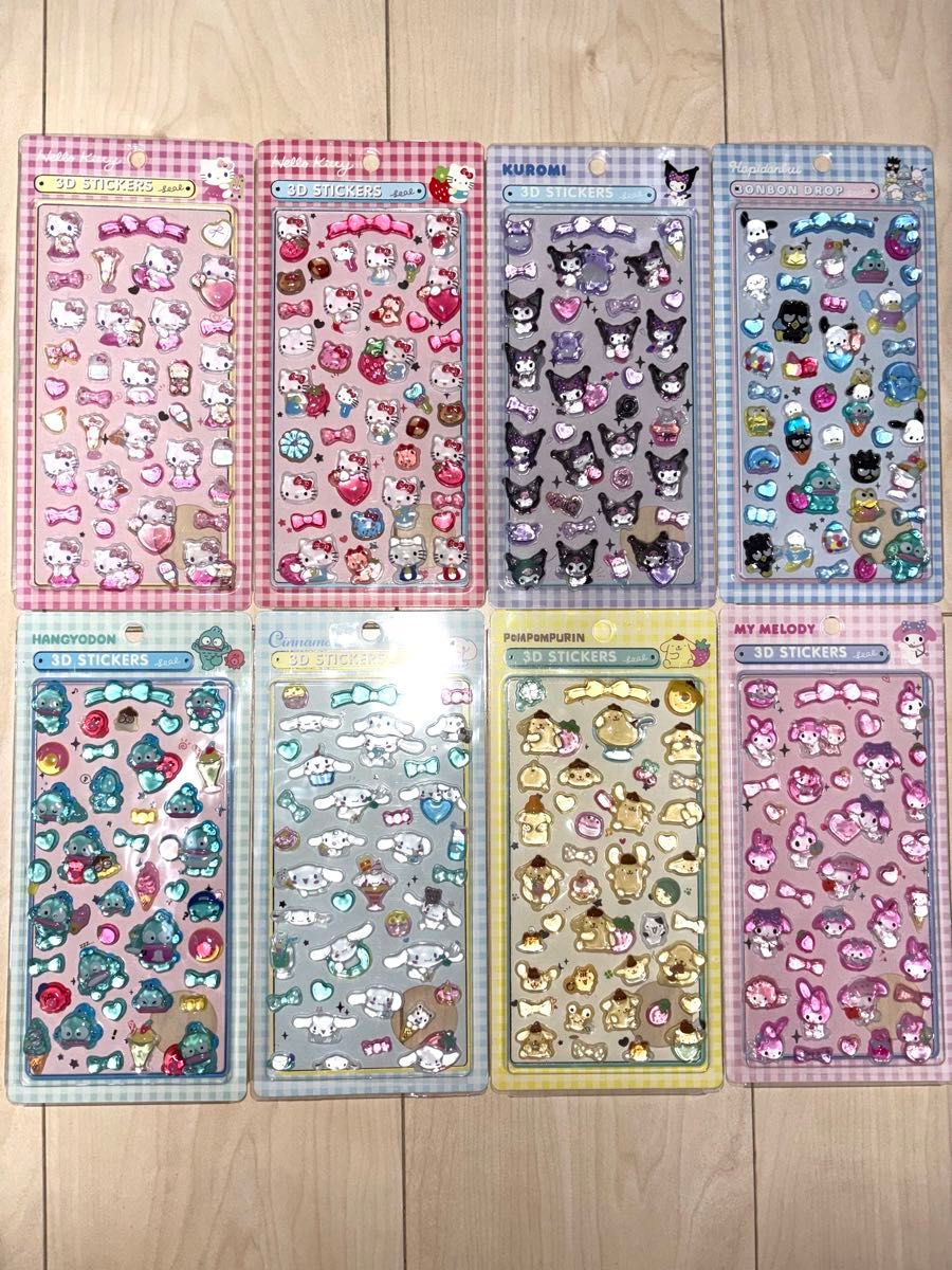 商品説明必読】サンリオ 第2弾 ボンボンドロップシール コンプ｜Yahoo