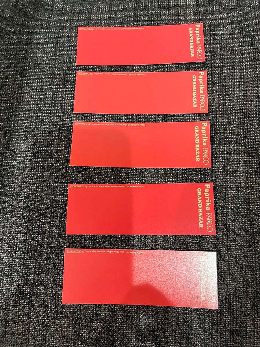 パルココラボ パプリカ ブックマーカー PARCO｜Yahoo!フリマ（旧PayPay