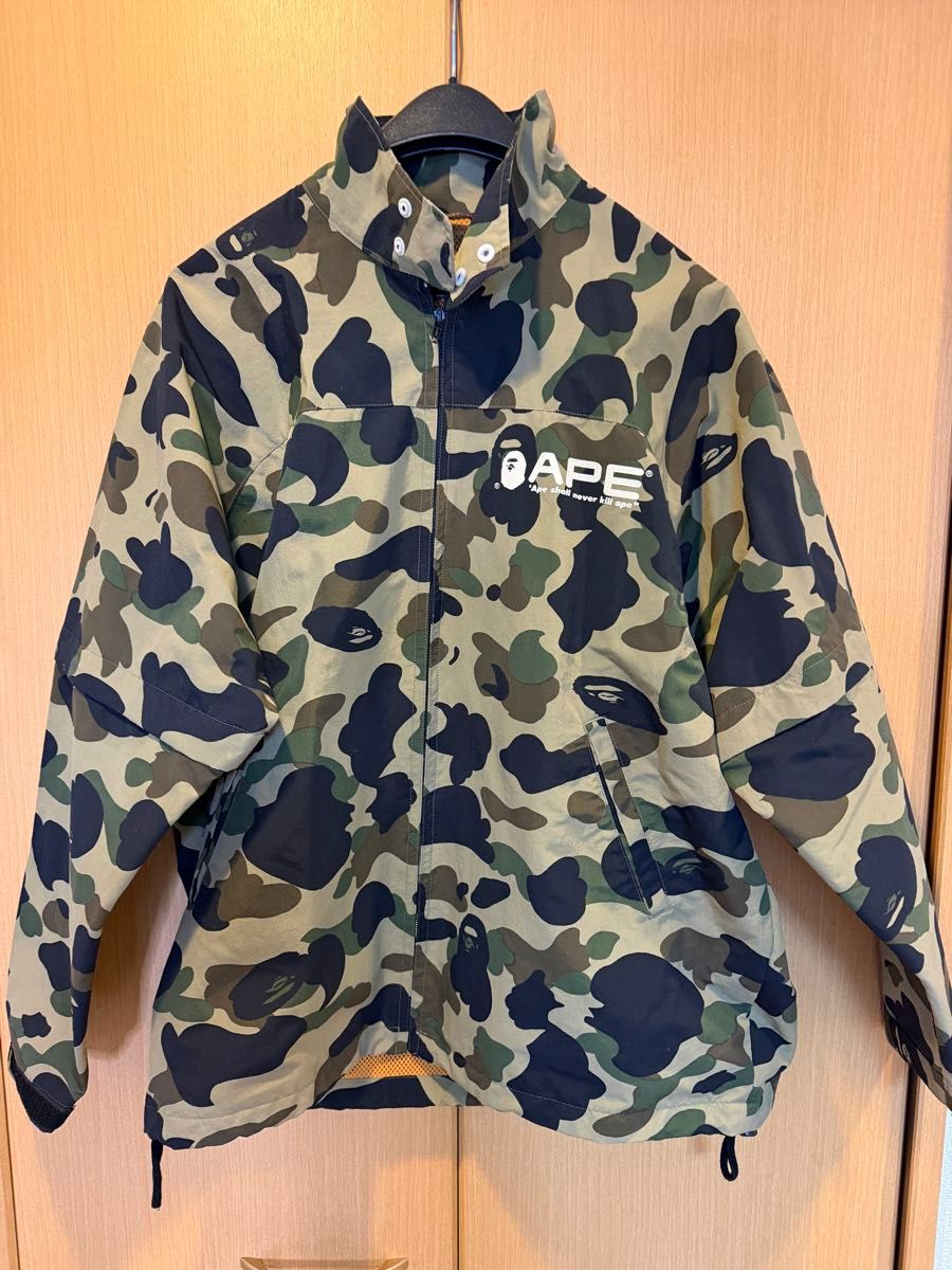 A BATHING APE】ア ベイシング エイプ BAPE レインジャケット｜Yahoo